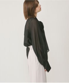 GRACE CONTINENTAL シアーボウタイブラウス
