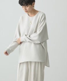 AMERICAN HOLIC ドルマン異素材ポンチプルオーバー