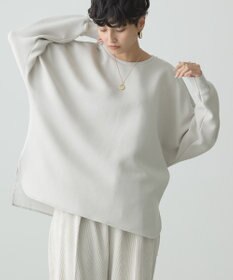 AMERICAN HOLIC ドルマン異素材ポンチプルオーバー