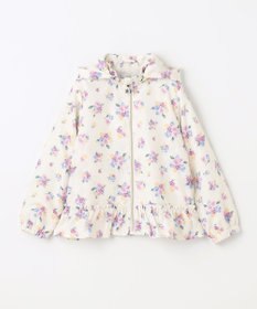 ANY KIDS フード取り外し 総柄 ブルゾン