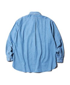 J.PRESS MEN 【J.PRESS ORIGINALS】GRFFITI DENIM B.D. SHIRT / BAGGY FIT