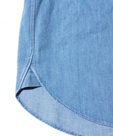 J.PRESS MEN 【J.PRESS ORIGINALS】GRFFITI DENIM B.D. SHIRT / BAGGY FIT