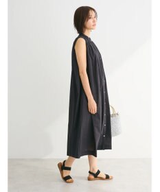 Green Parks インド綿 ノースリーブワンピース