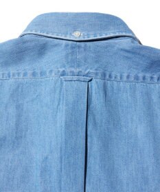 J.PRESS MEN 【J.PRESS ORIGINALS】GRFFITI DENIM B.D. SHIRT / BAGGY FIT