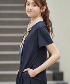 Tiaclasse L 【おのののかさん着用】冷凛(ひやりん)カノコAラインフレアワンピース