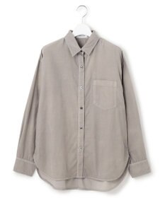 23区 【見上愛さん着用/Oggi11月号掲載】コットン コーデュロイ シャツ