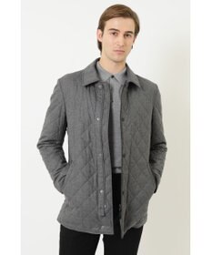 DAKS ウールフラノステンカラージャケット