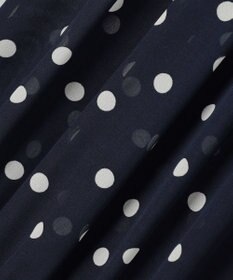 組曲 L 【前後着用可】シフォンオーガンプリント ボウタイワンピース