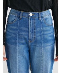 Green Parks ＧＵＭストレッチセンター切替テーパードデニムパンツ