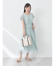 earth music&ecology シャーリングワンピース