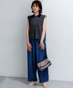 組曲 S 【WEB限定】ライトスポンディッシュ ポロ襟ニット