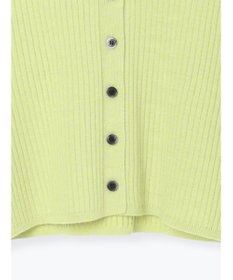 Te chichi ポロカラークロップトカーディガン