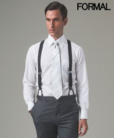 GOTAIRIKU 【WEAR BLACK】レギュラーカラー ダブルカフス ドレスシャツ