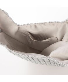 UNBILLION カシュカシュ cachecache / ケーブル編みラメショッパーミニトート