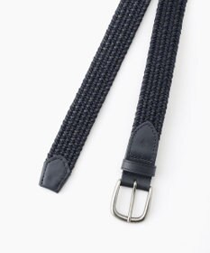 JOSEPH ABBOUD 【キングサイズ・イタリア素材・ストレッチ・日本製】ミックスレザーストレッチ ベルト
