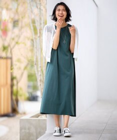 ANY L メッシュパターンニットカーディガン