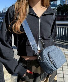 WEGO サークルポーチ付きスクエアショルダー