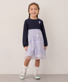 ANY KIDS バレエ刺繍チュールワンピース