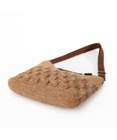 IBIZA ラフィア　２ＷＡＹバッグ