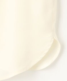 J.PRESS LADIES L 【洗える】ピーチサテン ボウタイ ブラウス