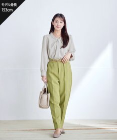 Tiaclasse L 【ダブルクロス】2wayボウタイ風ブラウス