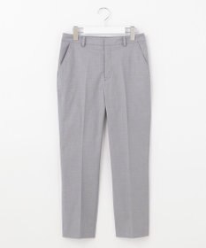 J.PRESS LADIES 【洗える・撥水・防汚】コットンFITTYシャーク テーパード パンツ