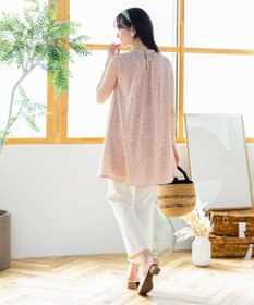 Tiaclasse 【洗える】体型カバーも叶うAラインギャザーチュニック