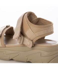 MODE ET JACOMO <noyau>トリプルベルクロ厚底スポーツサンダル