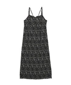 earth music&ecology フラワーバッククロスキャミワンピース