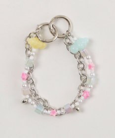 WEGO 2wayチェーンビーズモチーフストラップ