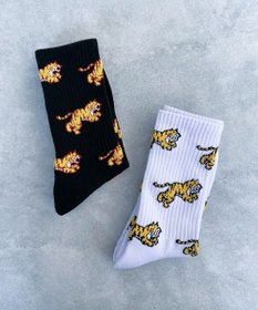 WEGO 総柄ソックス（R）