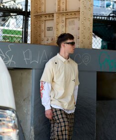 PW CIRCULUS 【撥水加工/ ストレッチ】【MEN】ハーフジップシャツ ゴルフ