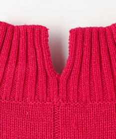 ANY L ラムウールボトルネックプルオーバー