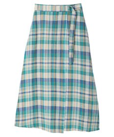 AMERICAN HOLIC ラップ風チェックスカート