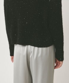 GRACE CONTINENTAL スパンメッシュニットトップ