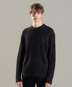 JOSEPH HOMME ヴィスコースメランジケーブル  クルーネック