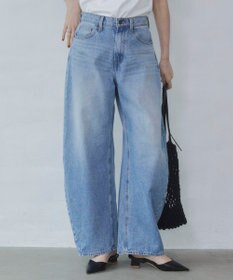 WEGO ワイドカーブデニムパンツ