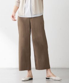 J.PRESS LADIES S 【洗える】ウェザーバイオエアフロー ワイド パンツ