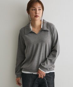CRAFT STANDARD BOUTIQUE レイヤード風プルオーバー