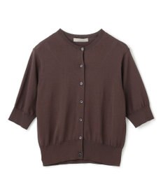 UNFILO 【接触冷感/UVケア/抗菌防臭】スゴ機能 ハーフスリーブカーディガン