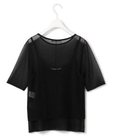 ICB 【洗える】マルチレイヤードハイゲージ ニットプルオーバー