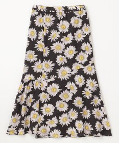 GRACE CONTINENTAL マーガレットフラワープリントスカート