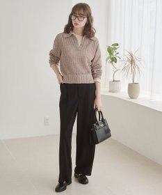WEGO 【ANGIE VINTAGE】MIXメッシュポロニット
