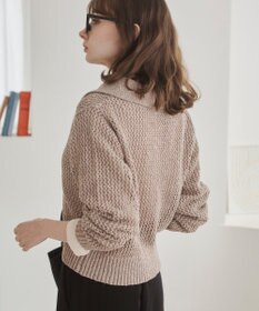 WEGO 【ANGIE VINTAGE】MIXメッシュポロニット