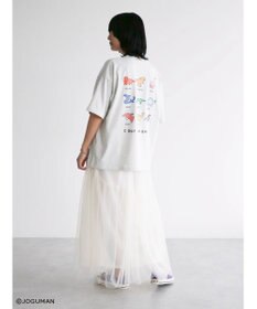 Green Parks ジョグマン／カラフルバックプリントＴシャツ