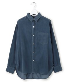 23区 【見上愛さん着用/Oggi11月号掲載】コットン コーデュロイ シャツ