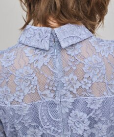 GRACE CONTINENTAL コードレースプリーツワンピース