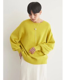 AMERICAN HOLIC バイパチ袖ボリュームニットプルオーバー　