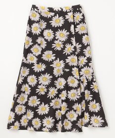 GRACE CONTINENTAL マーガレットフラワープリントスカート