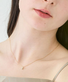 Phoebe 〈金属アレルギー対応〉パールブルームネックレス　小粒パール